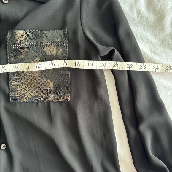 Frank Lyman Sample Sale Black Tunic - Picture 3 of 7